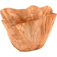Gamela madeira funda G