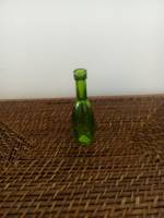 Mini garrafa de vidro verde