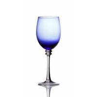 Taça agua/vinho azul royal